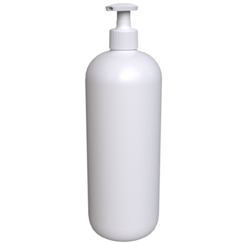 1000ml Plastflaska med pump x 10