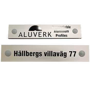 ALUSIGN Aluminiumprofil Skylt