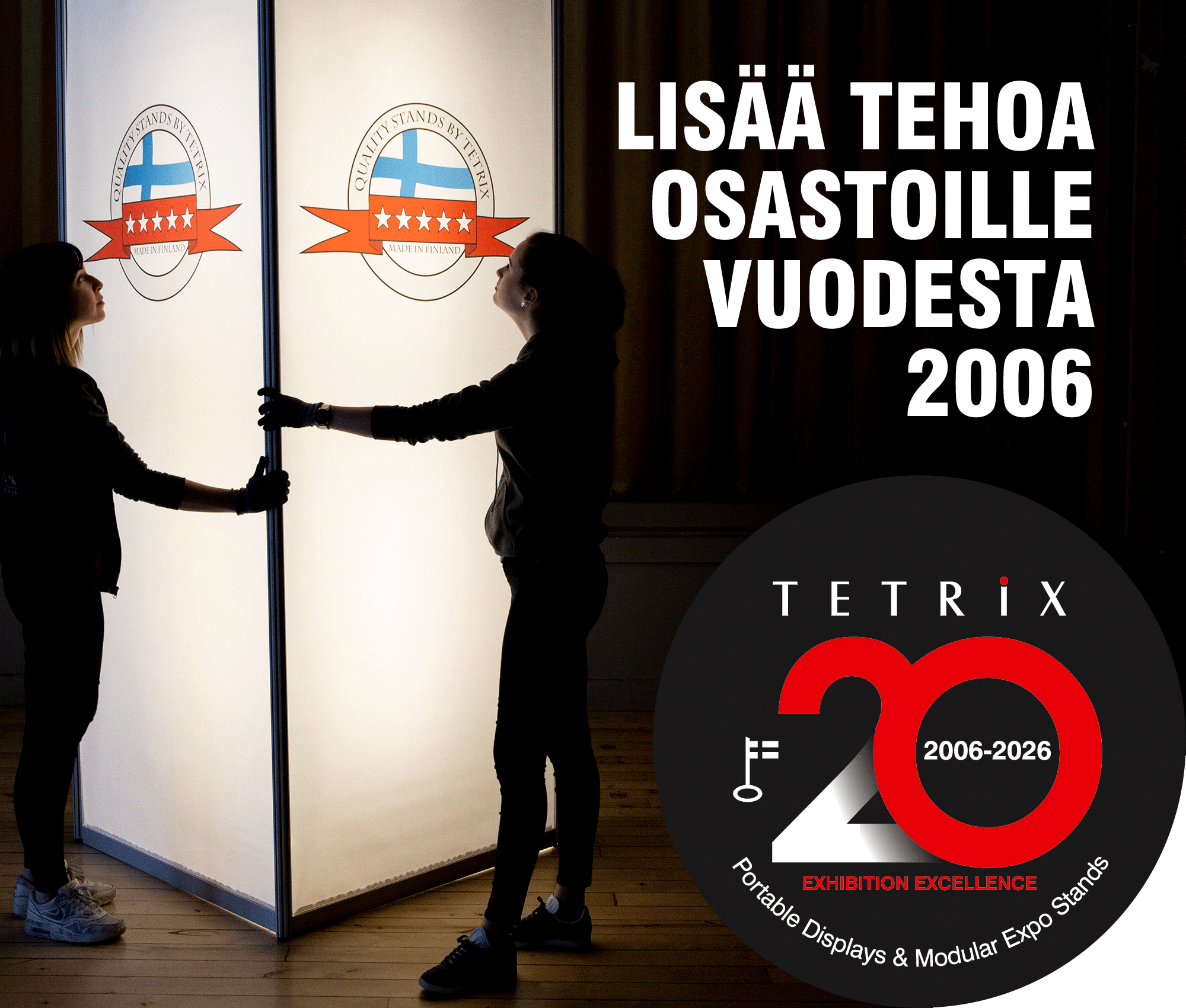 Messuosasto messuseinä-moduulit yritykselle, hinta malli koko ostaminen valmistaja suunnittelu