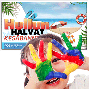 Superbilliga sommarbanners till bra pris