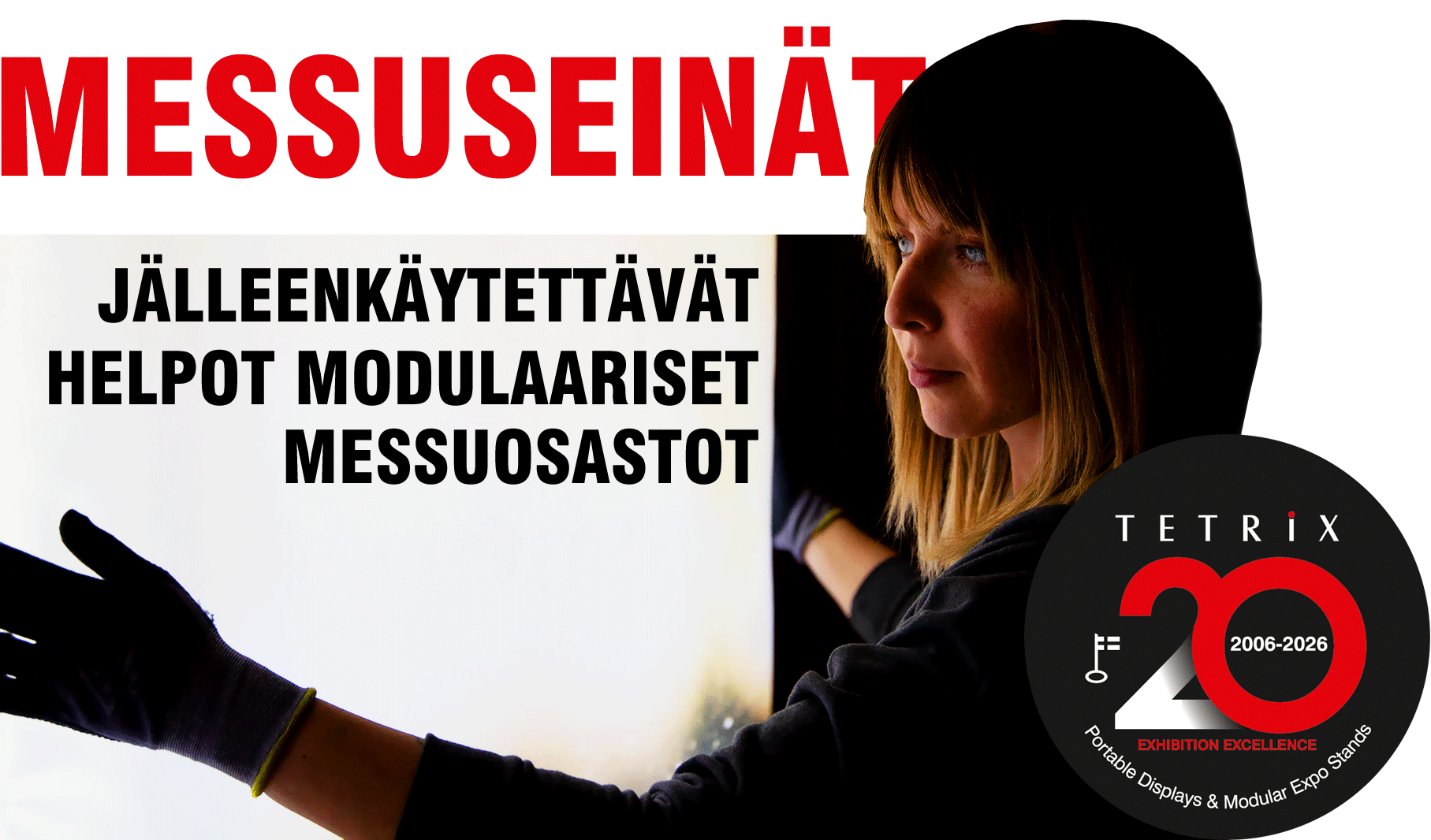 Modulaarinen messuosasto, Messuseinä joka on jälleenkäytettävä ja helppo koota. Hinta ja mallit.