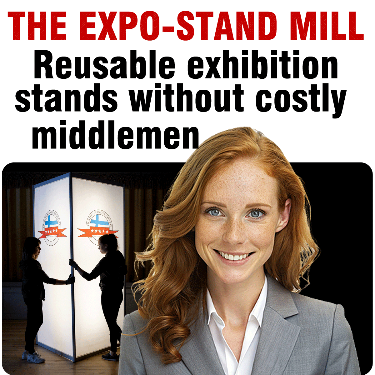 Leading manufacturer of portable displays and trade show stands