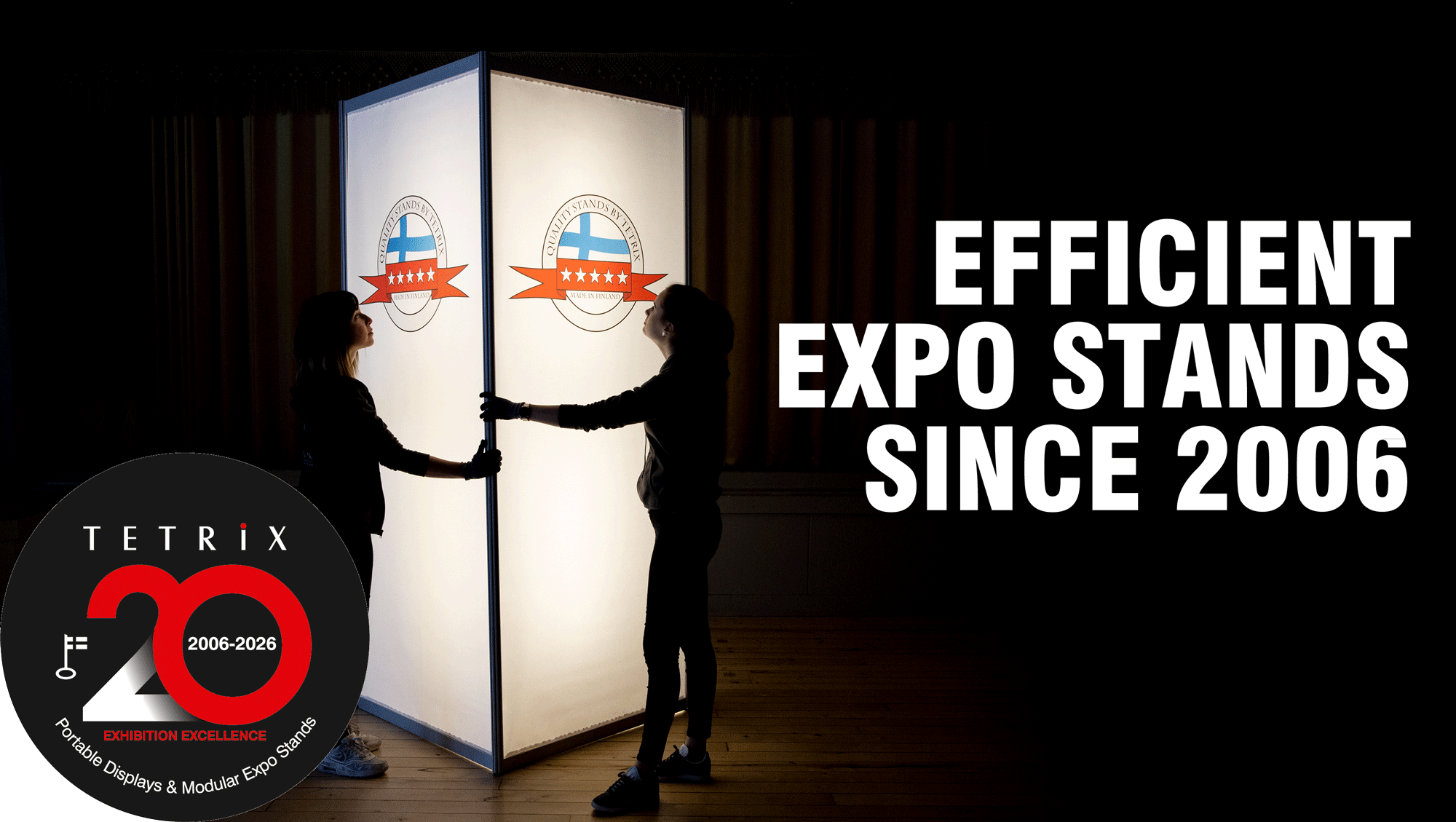 Leading manufacturer of modular walls and exhibition stands