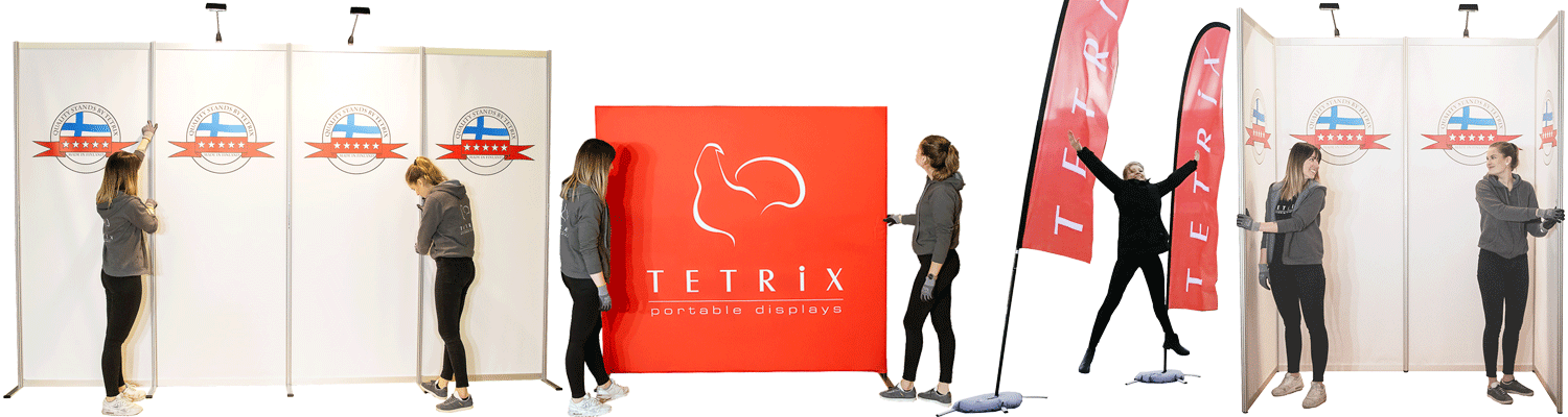 Guide to modular exhibition stands Click the image for information