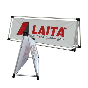 Affordable sponsor displays for sports and outdoor marketing