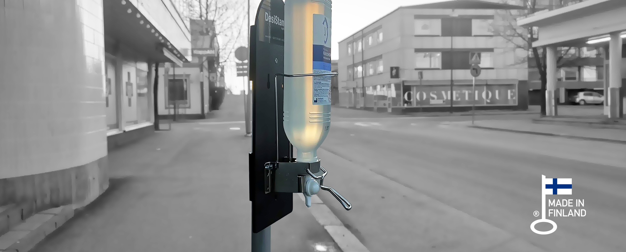 DesiStand a floor standing stand system for ALL dispensers