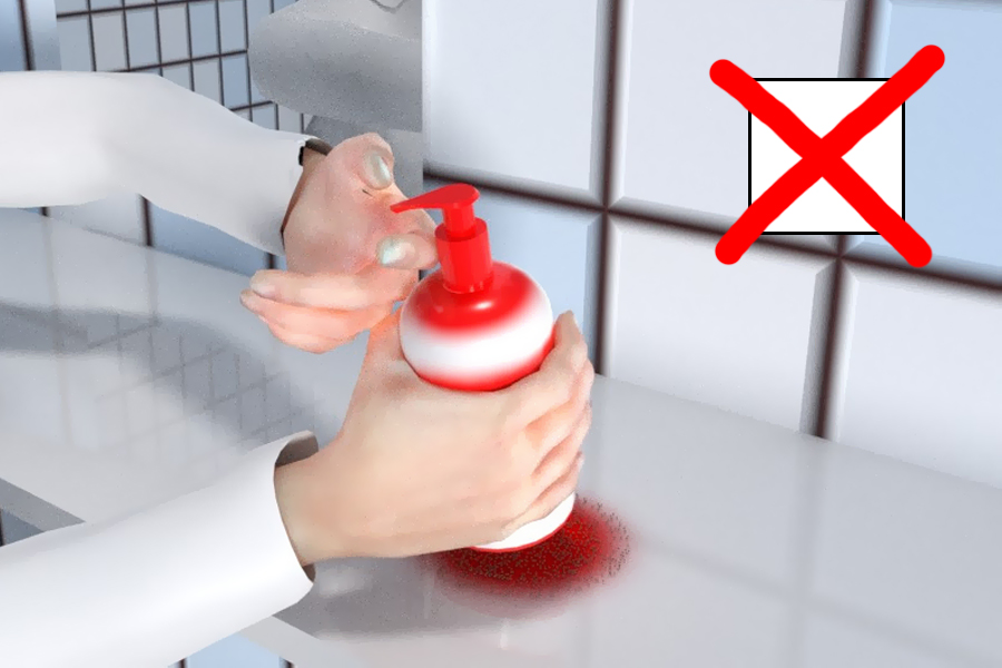Don't let contaminated hands and surfaces destroy the good idea of disinfecting your hands