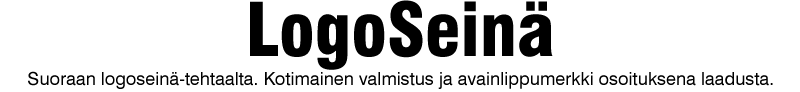 Logoseina_valmistaja_toimittaja_Suomi_TETRIX_hinta_malli_toimitusaika Logoseinä valmistaja toimittaja suoraan tehtaalta