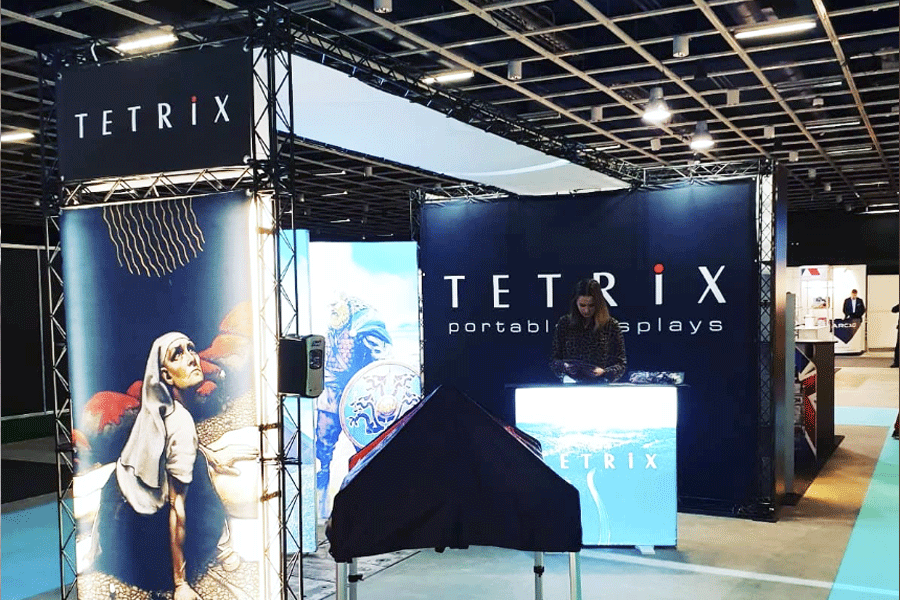 Logoseinä TRUSS mainostrussi kevyttrussi TETRIX