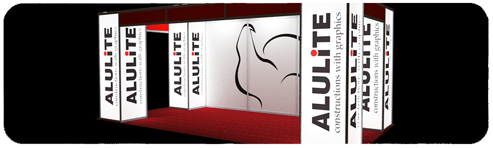 6x3 modular exhibition stand