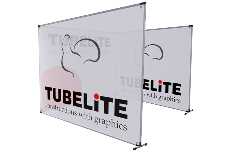 TUBE row stand 3x3U-shaped extend exhibition trade show booth manufacturer TETRIX