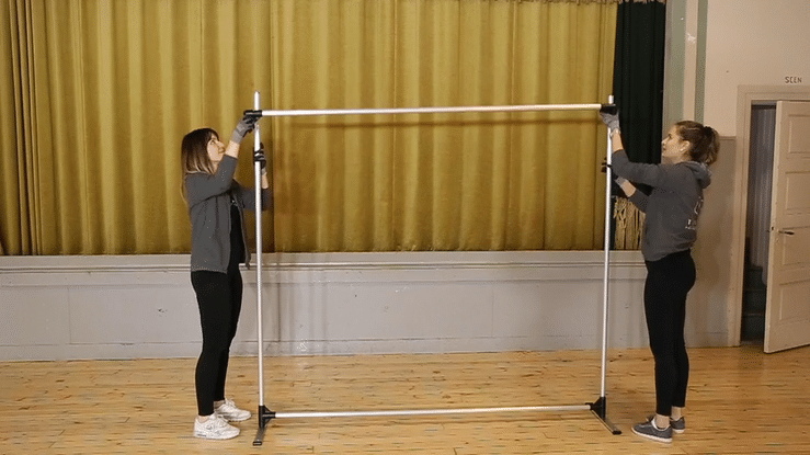 TETRIX SOFT tygvägg - Lättmonterat som alltid